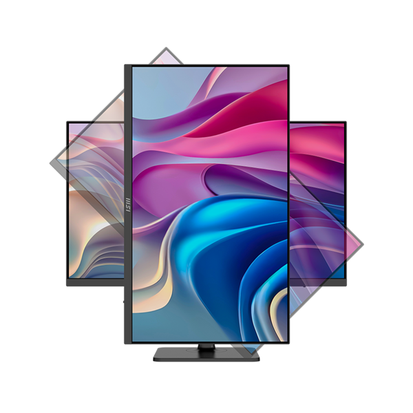 MSI Monitor Business Modern MD272UPHG 27" UHD, 3840x2160, 60Hz, IPS, 4ms, HDMI, DP, USB-C, Pivot, Docking (9S6-3PB19H-270)