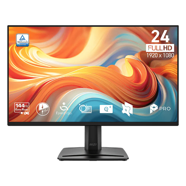 MSI Monitor Business PRO MP245 E14VL 23,8" FHD 1920x1080, VA, 16:9, 144Hz, 4000:1, 1ms, HDMI, VGA, Black (9S6-3PF1CM-003)