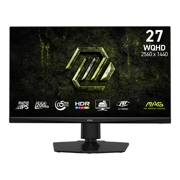 MSI Monitor GAMING MAG 272QPF E20 Rapid IPS LED 27" WQHD 2560x1440, 16:9, 1200:1 CR, 300cd/m2, 1ms, 200Hz, DP, 2xHDMI (9S6-3CF7CA-001)