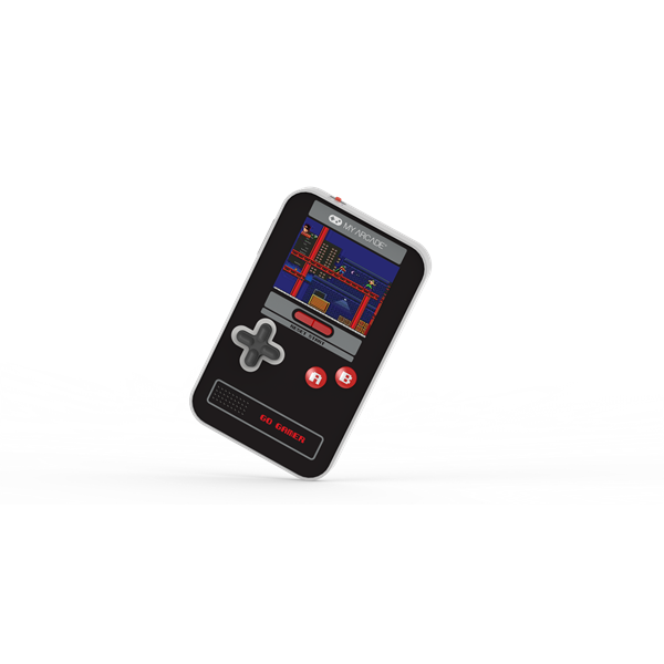 MY ARCADE Játékkonzol Go Gamer Classic 300in1 Fekete & Piros Hordozható, DGUN-3909 (DGUN-3909)
