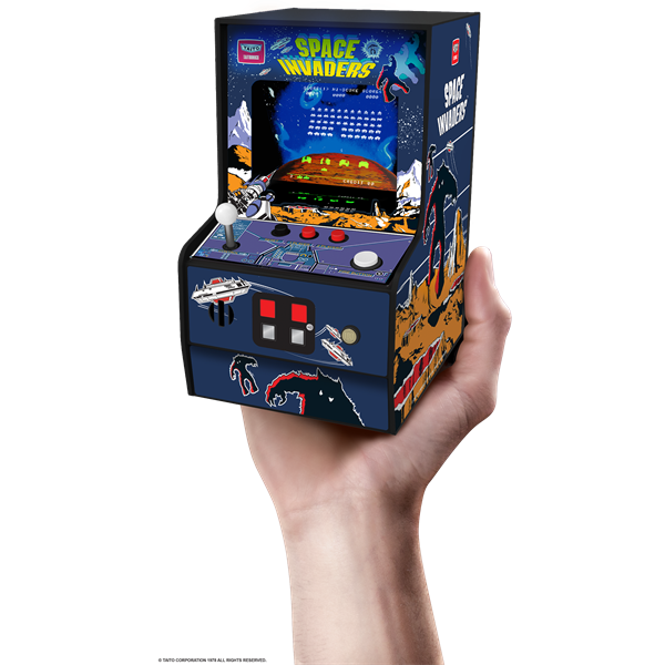 MY ARCADE Játékkonzol Space Invaders Micro Player Retro Arcade 6.75" Hordozható, DGUNL-3279 (DGUNL-3279)