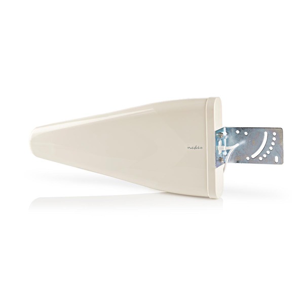 Nedis ANOR5G10WT prémium antenna, 3G / 4G / 5G, beltéri / kültéri, 698 MHz -5000 MHz, 4m, 50 Ohm, fehér (ANOR5G10WT)