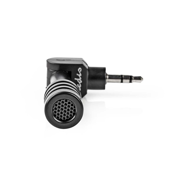 Nedis MICMJ100BK notebook mikrofon, 3,5mm jack dugó (MICMJ100BK)