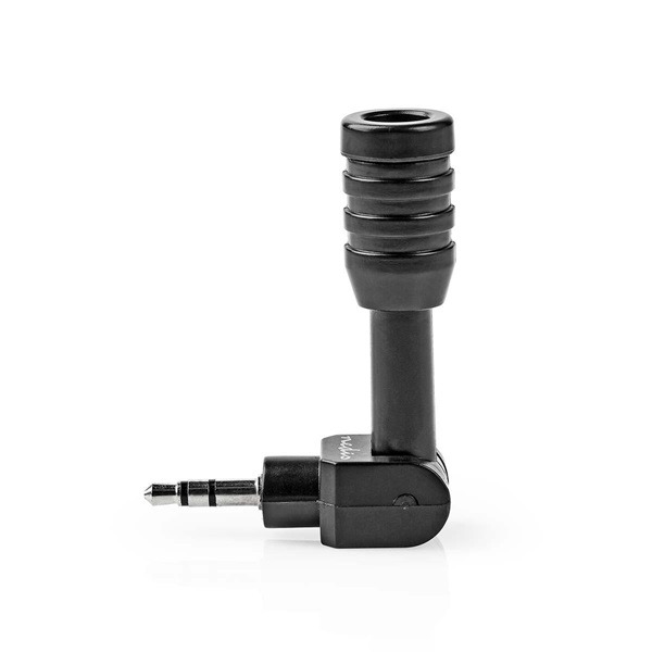 Nedis MICMJ100BK notebook mikrofon, 3,5mm jack dugó (MICMJ100BK)
