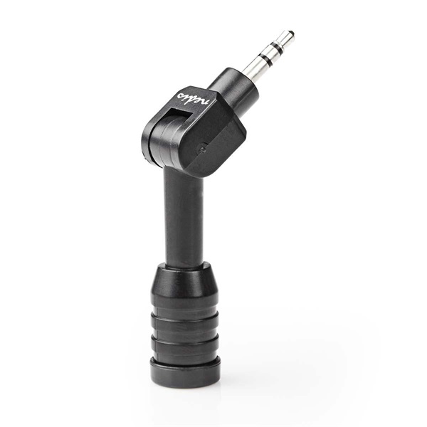 Nedis MICMJ100BK notebook mikrofon, 3,5mm jack dugó (MICMJ100BK)