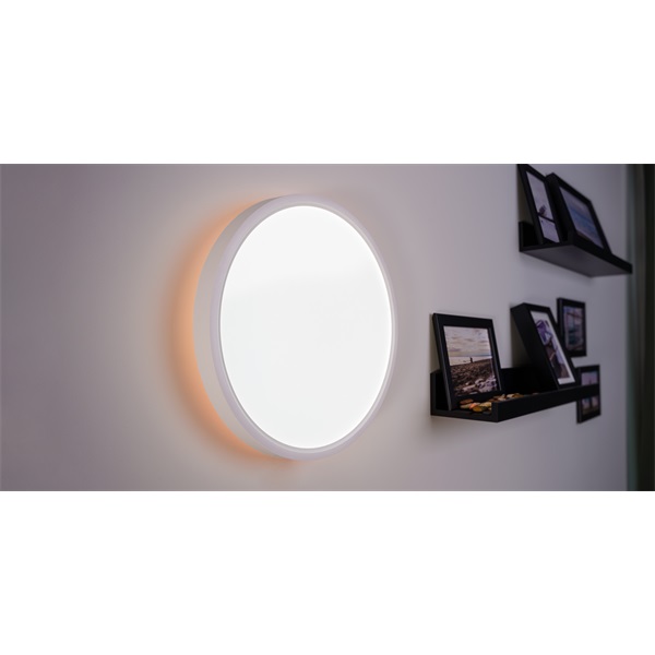NEWELL Asteria LED lámpa, 30 cm átmérő, 2 független LED panel, RGB, színhőmérséklet és színkombinácó lehetőség (NL4025)