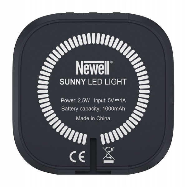 NEWELL Sunny LED lámpa, mágneses rögzítés, 5 fényerő fokozat, 3 világítási mód, 1000mAh, USD-C kábel (NL4076)