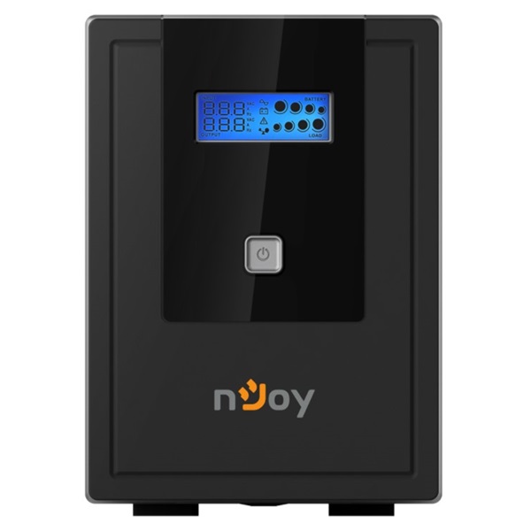 NJOY Szünetmentes 1500VA - Cadu 1500 (4 Schuko, line-interaktív, USB menedzsment, RJ11/45 vonalvédelem(1Gb/s), fekete) (UPCMTLS615HCAAZ01B)