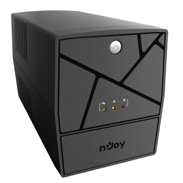 NJOY Szünetmentes 2000VA - Keen 2000 (4 Schuko, line-interaktív, fekete) (UPLI-LI200KE-CG01B)