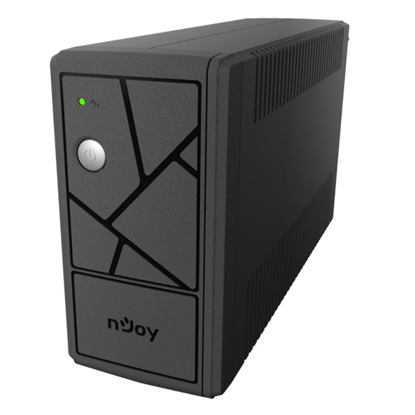 NJOY Szünetmentes 600VA - Keen 600 (2 Schuko, line-interaktív, fekete) (UPLI-LI060KE-CG01B)