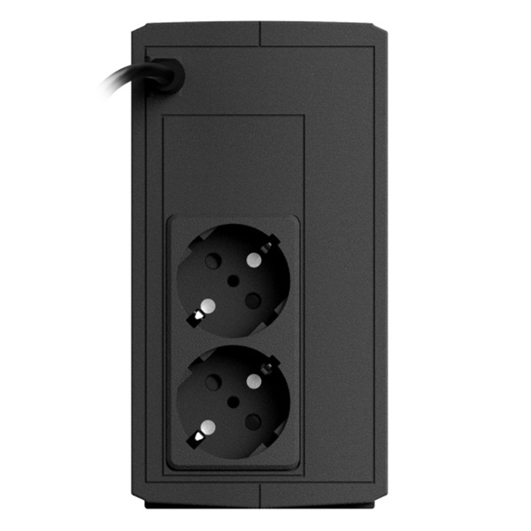 NJOY Szünetmentes 600VA - Keen 600 (2 Schuko, line-interaktív, fekete) (UPLI-LI060KE-CG01B)