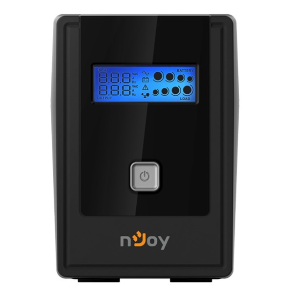 NJOY Szünetmentes 650VA - Cadu 650 (2 Schuko, line-interaktív, USB menedzsment, RJ11/45 vonalvédelem(1Gb/s), fekete) (UPCMTLS665TCAAZ01B)