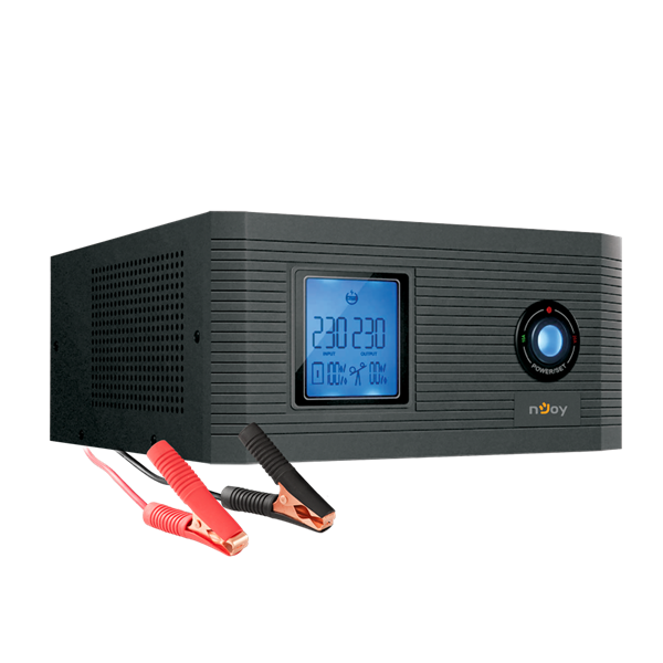 NJOY Szünetmentes Aira 600, 600VA, 500W, Line-Interactive, LCD display (UPCSTLP860TAICP01B)