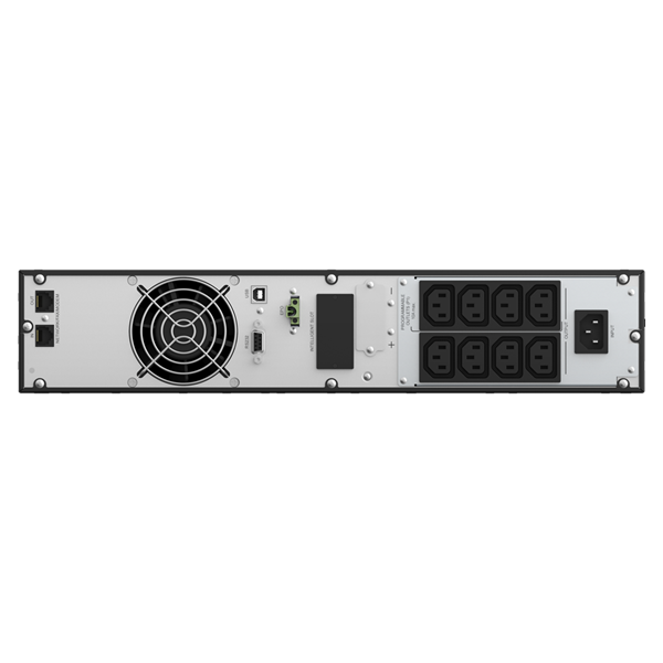 NJOY Szünetmentes Balder 1500, 1500VA, 1500W, Online rack (2U), LCD display (PWUP-OL150BA-AZ01B)