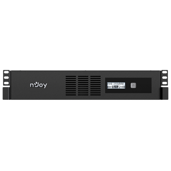 NJOY Szünetmentes Code 600, 600VA, 360W, Line-Interactive, rack (2U), LCD display (UPCMRLS660TCOAZ01B)