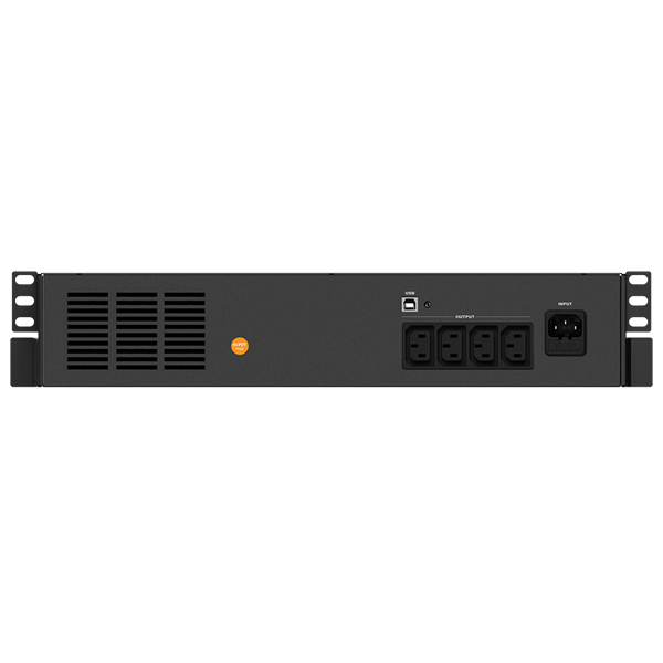 NJOY Szünetmentes Code 800, 800VA, 480W, Line-Interactive, rack (2U), LCD display (UPLI-LI080CO-AZ01B)