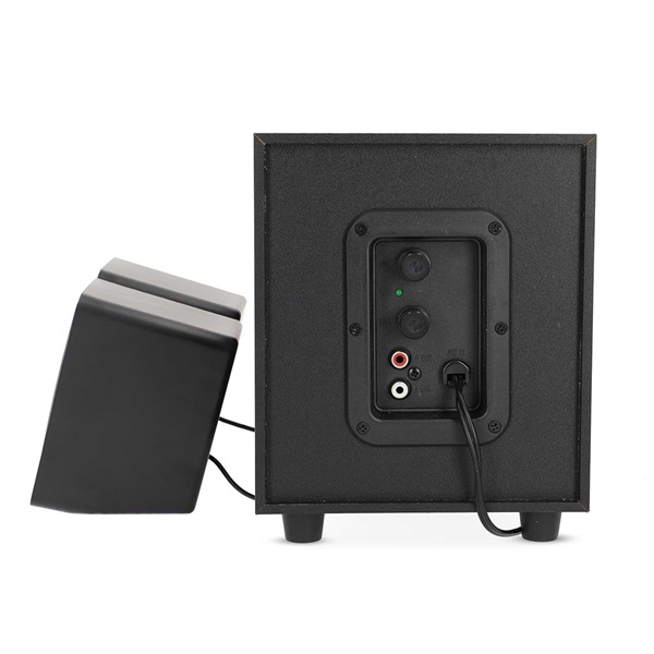 Nedis CSPR10021BK PC (hangfal) hangszóró 2.1, 33 W, 3,5mm sztereo jack (CSPR10021BK)