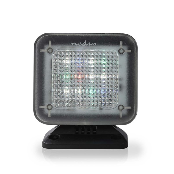 Nedis DUMSTV10BK Tv szimulátor lámpa, valósághű TV effektusok, beépített időzítő, USB, plug and play funkció (DUMSTV10BK)
