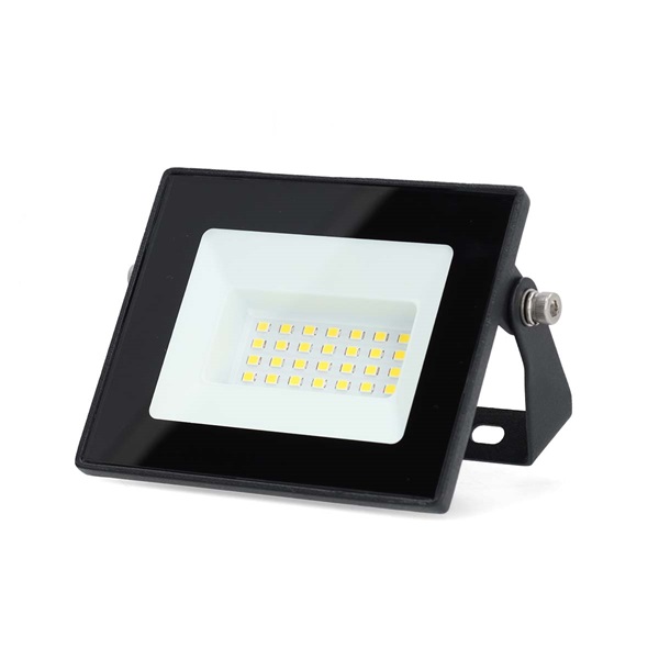 Nedis LLFL11BLK LED reflektor 20W, IP44, 4000 K, 1620 lm, 220 - 240 V AC 50/60 Hz, Energiaosztály: F (LLFL11BLK)