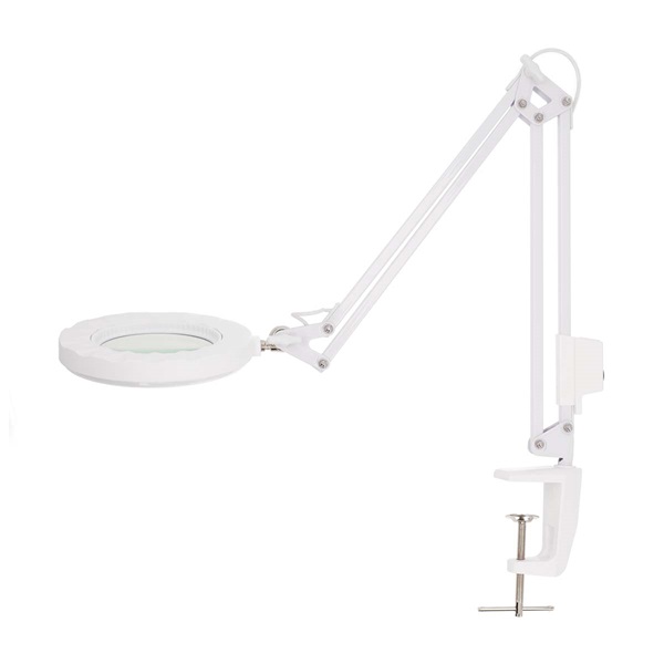 Nedis MAGLE2WT nagyítós asztali lámpa, 3 dioptria, 6500 K, 6 W, 700 lm, szervizeknek / kozmetikusoknak (MAGLE2WT)