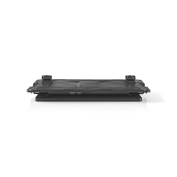 Nedis NBCR200BK notebook hűtő, 14 - 18", 2 X 140mm ventilátor, LED, 1200 rpm (NBCR200BK)