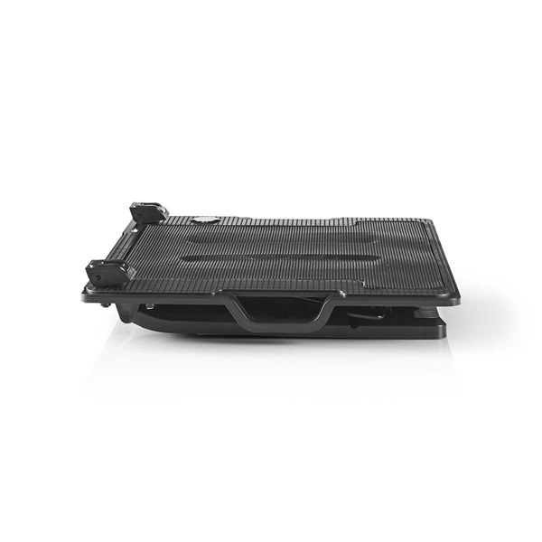 Nedis NBCR200BK notebook hűtő, 14 - 18", 2 X 140mm ventilátor, LED, 1200 rpm (NBCR200BK)