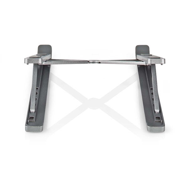 Nedis NBSTND100SI összecsukható notebook / laptop tartó állvány, 17 " (NBSTND100SI)