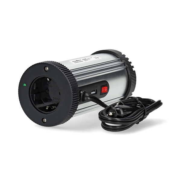 Nedis PIM15012FGY 12V DC - 230V AC inverter, 150W, csatlakozás: szivargyújtós (PIM15012FGY)