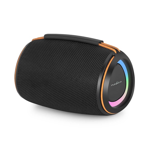 Nedis SPBT2026BK akkumulátoros bluetooth hangszóró 40W, 6 óra játékidő, IPX4, TWS (SPBT2026BK)