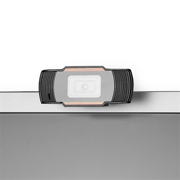 Nedis WCAM100BK (webcam) webkamera 1920x1080 full Hd, 30fps, sztereo mikrofon, lencsevédő (WCAM100BK)