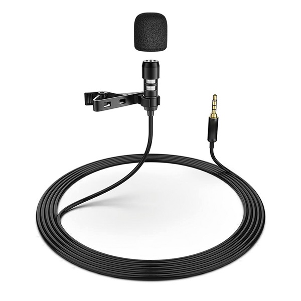 OMEGA mikrofon, csiptehető,  PMLLCB, jack 3.5, fekete (PMLLCB)