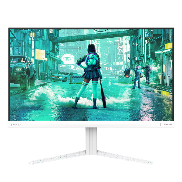 PHILIPS Evnia Fast IPS Gaming 260 Hz monitor 23,8" 24M2N3201PL, 1920x1080, 16:9, 300cd/m2, 1ms, HDMI/DisplayPort, Fehér (24M2N3201PL/00)