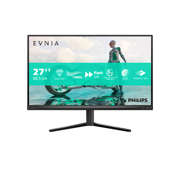 PHILIPS Gaming 180Hz monitor 27" 27M2N3500NL 2560x1440, 16:9, 300cd/m2, 0,5ms, 2xHDMI/DisplayPort, HDR10 (27M2N3500NL/00)