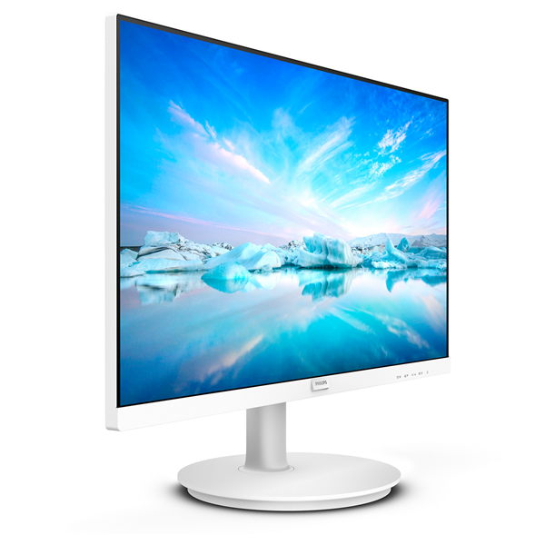 PHILIPS IPS monitor 23.8" 241V8AW, 1920x1080, 16:9, 250cd/m2, 4ms, VGA/HDMI, hangszóró, fehér (241V8AW/00)