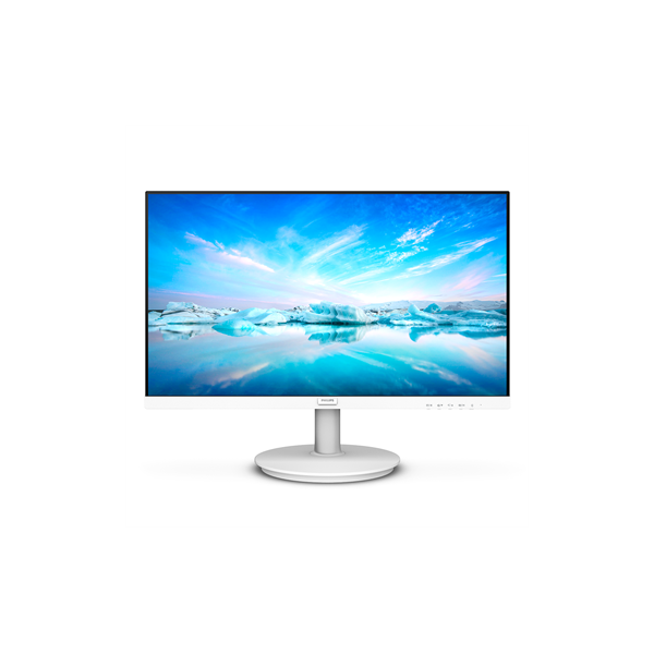 PHILIPS IPS monitor 23.8" 241V8AW, 1920x1080, 16:9, 250cd/m2, 4ms, VGA/HDMI, hangszóró, fehér (241V8AW/00)