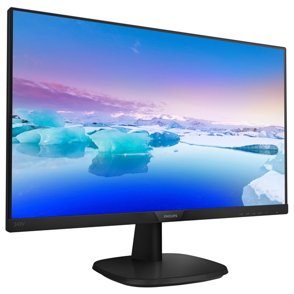 PHILIPS IPS monitor 23.8" 243V7QDAB, 1920x1080, 16:9, 250cd/m2, 4ms, VGA/DVI/HDMI, hangszóró (243V7QDAB/00)