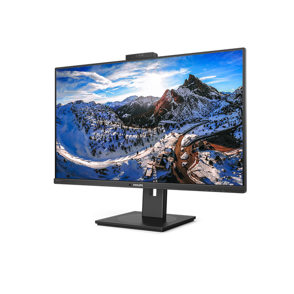 PHILIPS IPS monitor 31.5" 326P1H, 2560x1440, 16:9, 350cd/m2, 4ms, 2xHDMI/DP/USB-C/4xUSB/LAN, Pivot, hangszóró&webkamera (326P1H/00)