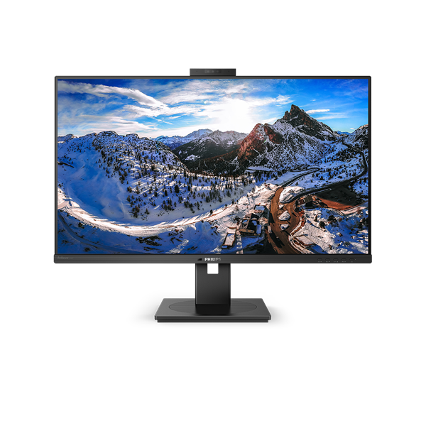 PHILIPS IPS monitor 31.5" 326P1H, 2560x1440, 16:9, 350cd/m2, 4ms, 2xHDMI/DP/USB-C/4xUSB/LAN, Pivot, hangszóró&webkamera (326P1H/00)
