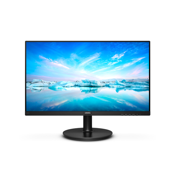 PHILIPS VA monitor 21.5" 221V8A, 1920x1080, 16:9, 250cd/m2, 4ms, VGA/HDMI, hangszóró (221V8A/00)