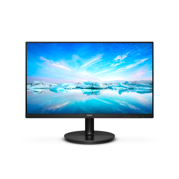 PHILIPS VA monitor 21.5" 221V8, 1920x1080, 16:9, 250cd/m2, 4 ms, VGA/HDMI (221V8/00)