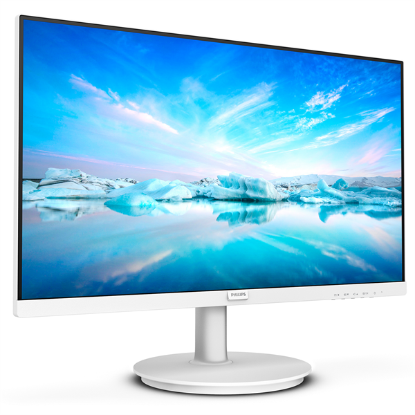 PHILIPS IPS monitor 27" 271V8AW, 1920x1080, 16:9, 250cd/m2, 4ms, HDMI/VGA, hangszóró, fehér (271V8AW/00)