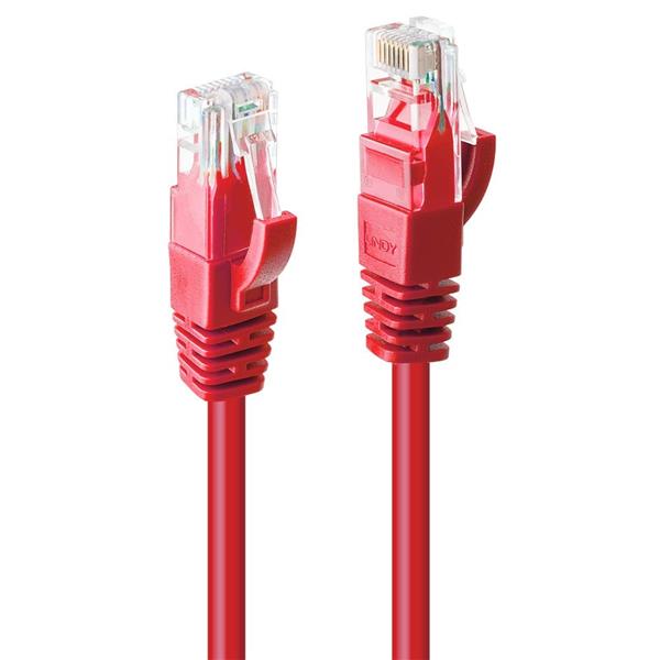 UTP 2m Cat.6 patch kábel RJ45 red