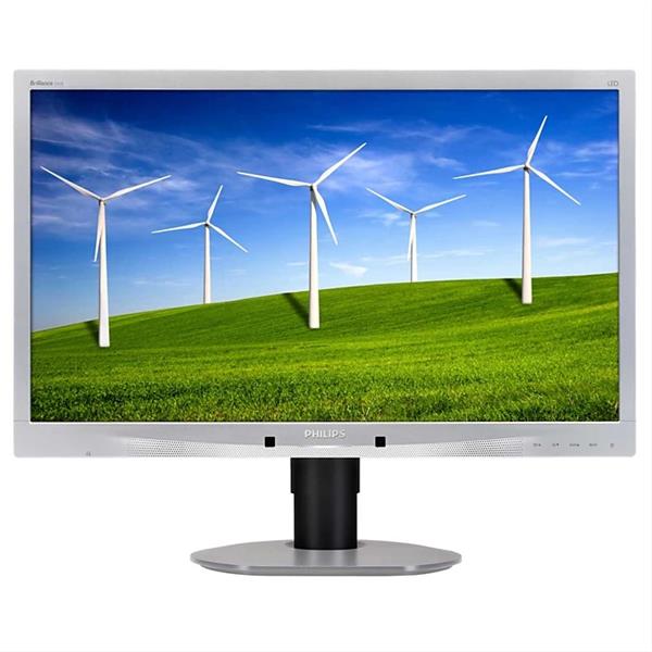 Philips 24   LED 241B4L  5 ms, 250 cd/m2, 1920x1080, DVI, DisplayPort, VGA, USB 2.0 silver használt monitor
