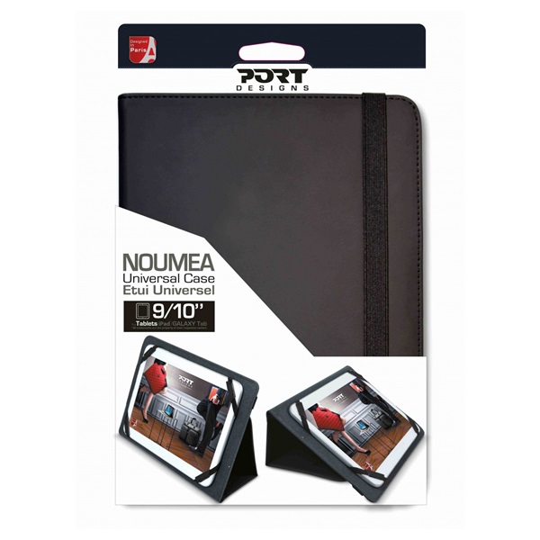 Port Designs univerzális tablet tok, Noumea, 9"-10,1" - fekete (201311)