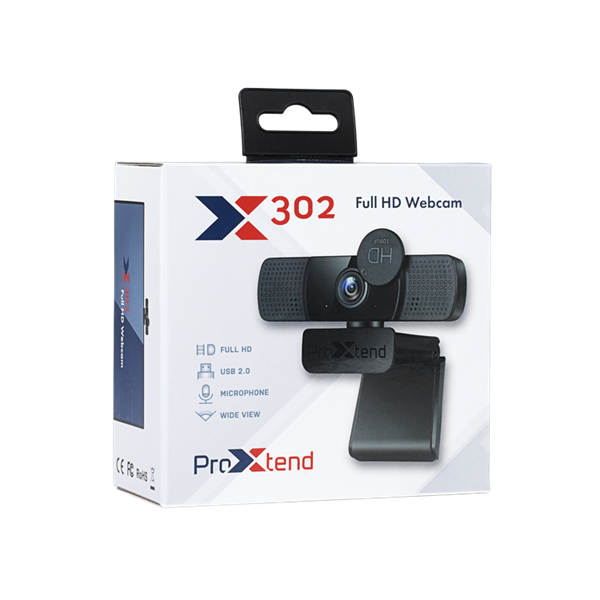 ProXtend X302 Full HD Webcam (PX-CAM006)