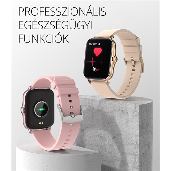 QUAZAR Quazar Q-Y20 Női Okosóra, Fekete (QZR-Q-Y20-SWBL)