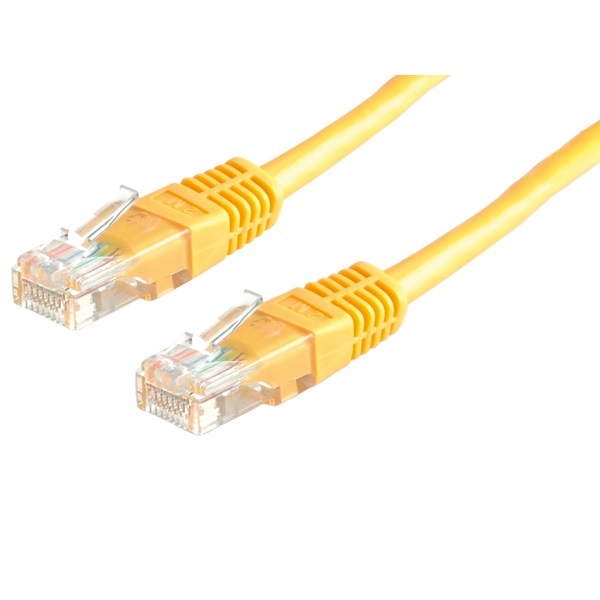 ROLINE Patch kábel, UTP, CAT5e, 3m, sárga (21.15.0552)