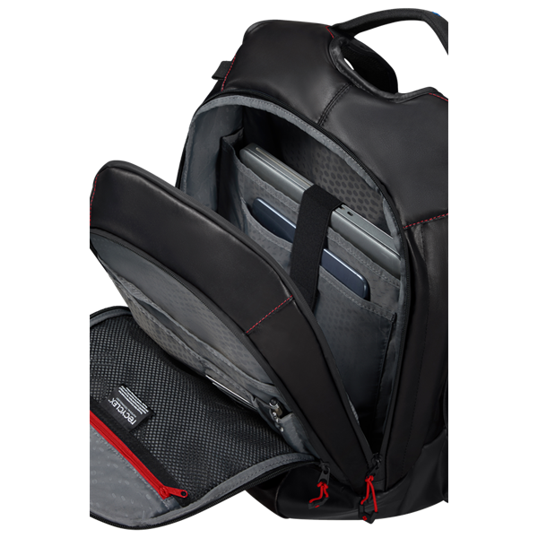 SAMSONITE Notebook hátizsák 140871-1041, LAPTOP BACKPACK M 15.6" (BLACK) -ECODIVER (140871-1041)