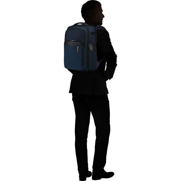 SAMSONITE Notebook hátizsák 153521-1090 Evosight BACKPACK 14.1" BLUE, kék (153521-1090)