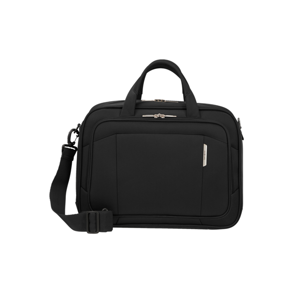 SAMSONITE Notebook táska 143334-7416, LAPTOP SHOULDER BAG (OZONE BLACK) -RESPARK (143334-7416)